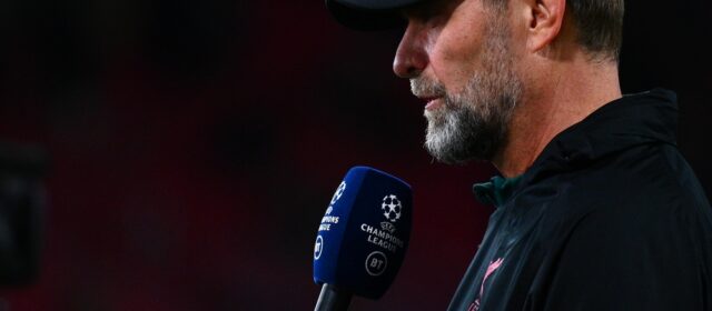 Jürgen Klopp durante un'intervista
