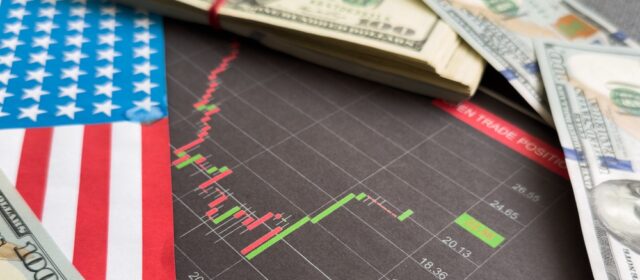 Grafico del deficit commerciale USA