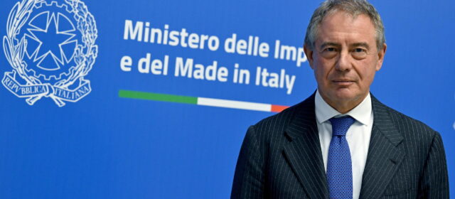 Adolfo Urso al Business Forum Italia-Francia