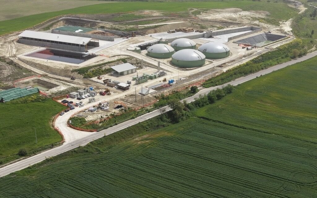 Impianto di biometano Axpo a Grottole