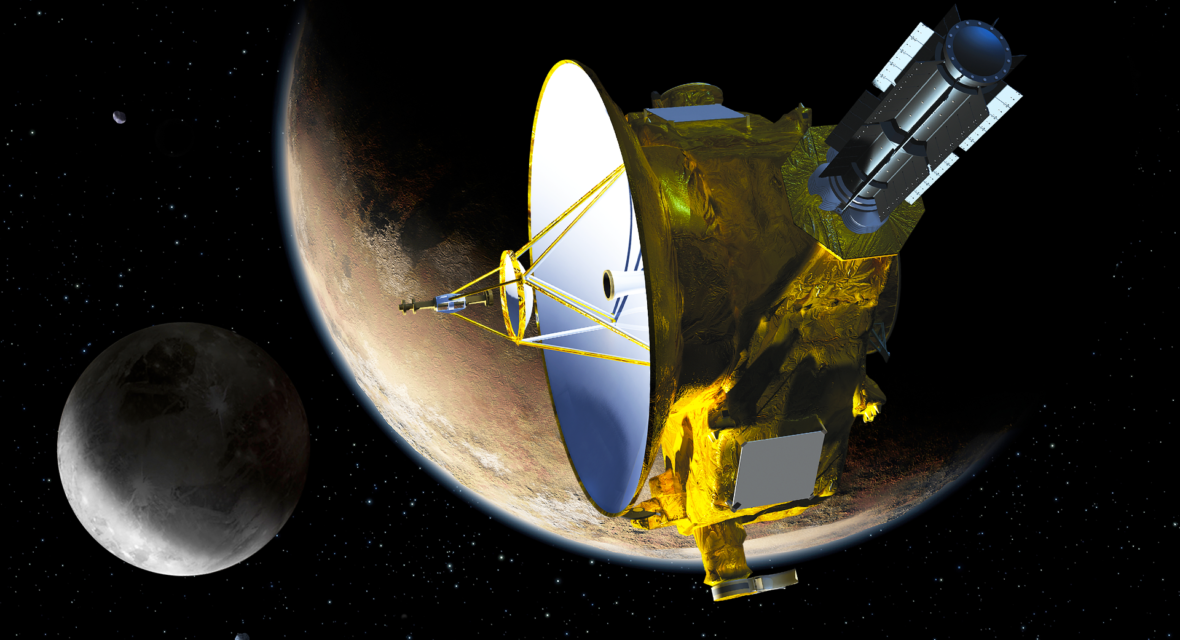 Sonda New Horizons in azione