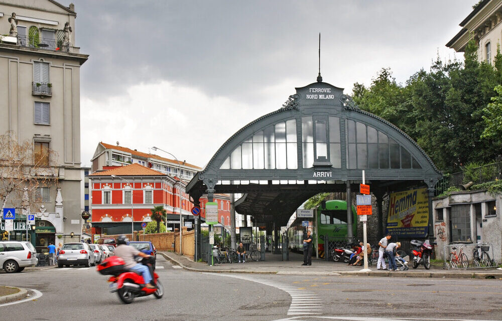 Stazione di Lomazzo dopo la riqualificazione