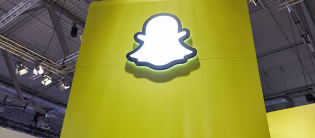 Screenshot della funzione Now Playing di Snapchat