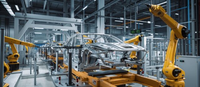 Macchine utensili in produzione