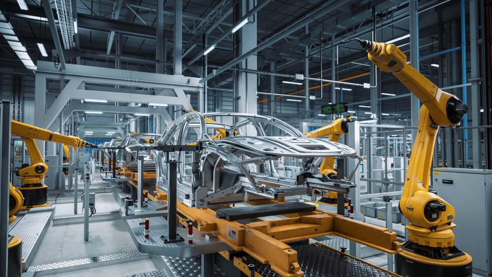 Macchine utensili in produzione