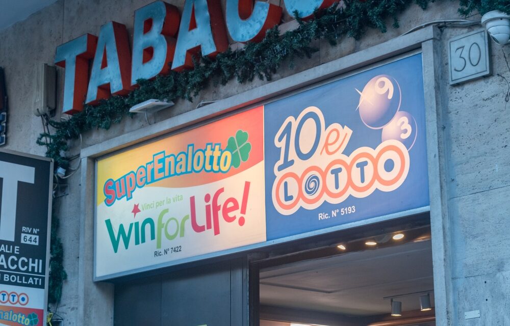 SuperEnalotto vincita Roma