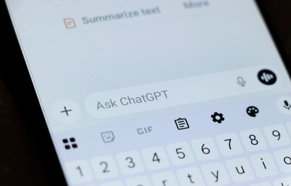 ChatGPT Work su mobile
