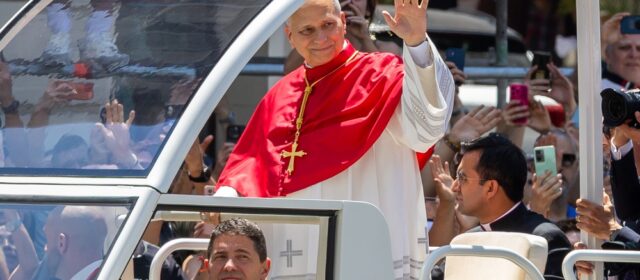 Il Pontefice durante un discorso