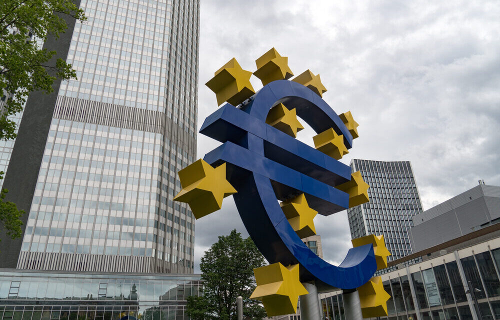 Grafico sull'andamento economico dell'Eurozona