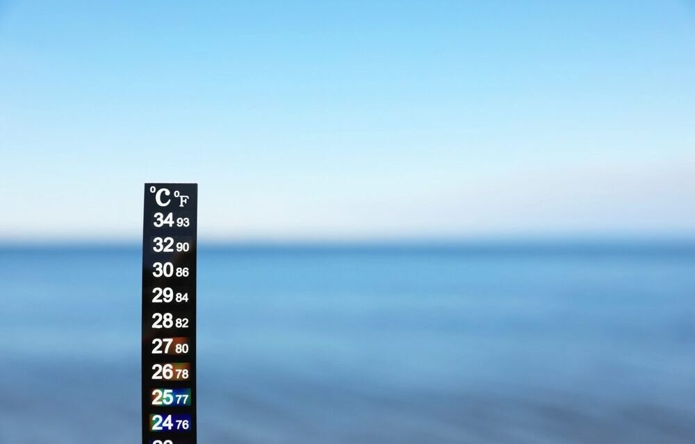 Record di temperatura del mare