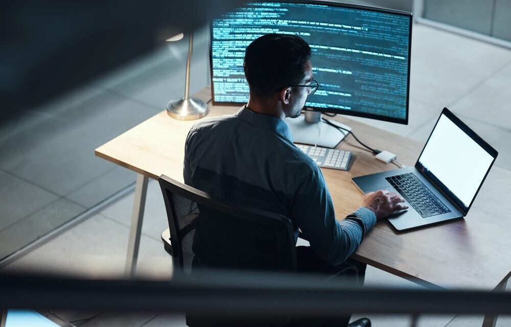 Illustrazione di una minaccia informatica