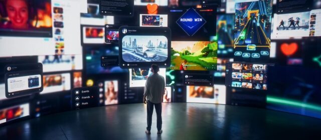 Screenshot dell'app Live TV su PS5