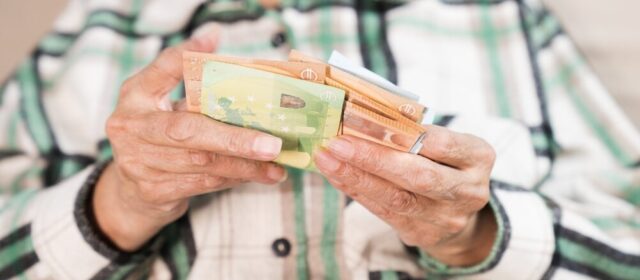 Grafico sull'andamento delle pensioni in Italia