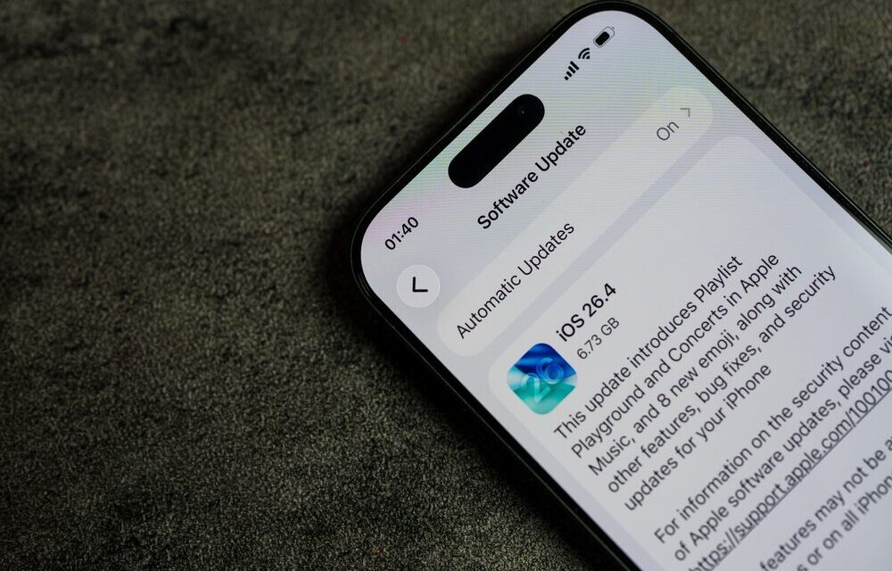 Screenshot di iOS 27