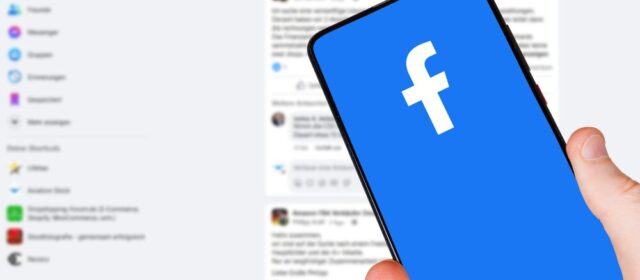 Interfaccia Facebook Reels