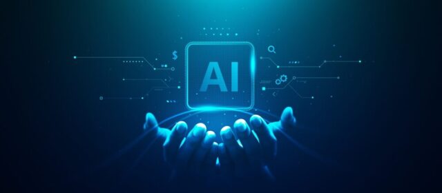 Grafico sull'andamento dei titoli legati all'intelligenza artificiale